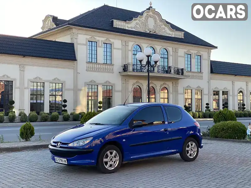 Хетчбек Peugeot 206 2003 1.12 л. Ручна / Механіка обл. Закарпатська, Ужгород - Фото 1/21