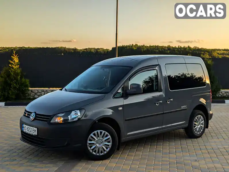 Мінівен Volkswagen Caddy 2013 1.6 л. Ручна / Механіка обл. Тернопільська, Копичинці - Фото 1/21