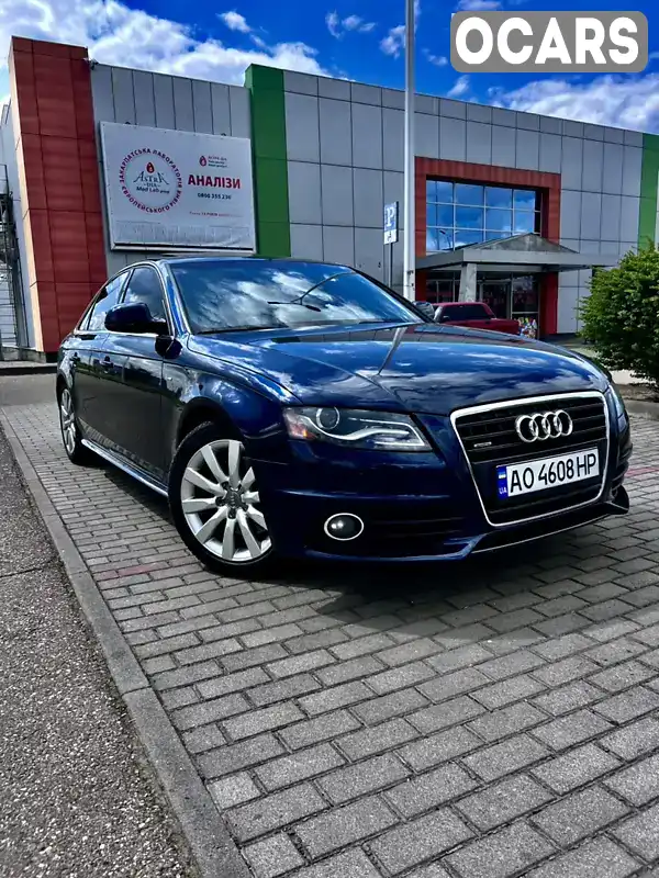 Седан Audi A4 2010 1.98 л. Ручная / Механика обл. Закарпатская, Виноградов - Фото 1/21