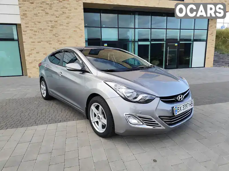 Седан Hyundai Elantra 2012 1.8 л. Автомат обл. Хмельницкая, Хмельницкий - Фото 1/21