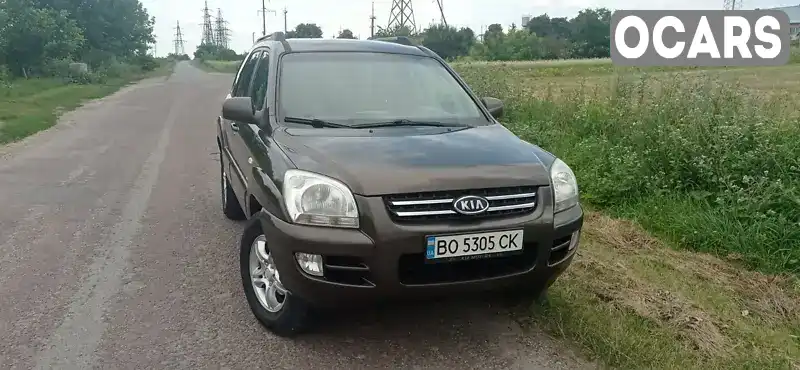 Позашляховик / Кросовер Kia Sportage 2006 1.98 л. Ручна / Механіка обл. Тернопільська, Тернопіль - Фото 1/14