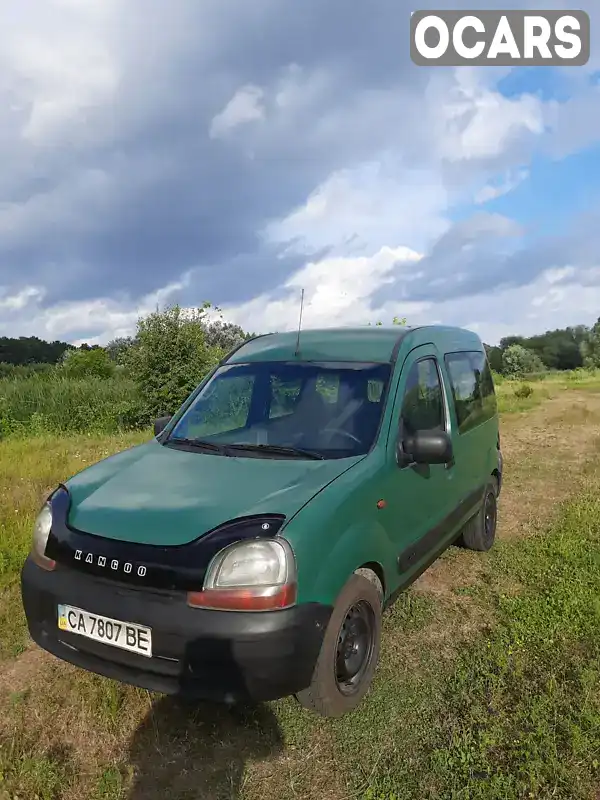 Мінівен Renault Kangoo 2002 1.9 л. Ручна / Механіка обл. Черкаська, Черкаси - Фото 1/15