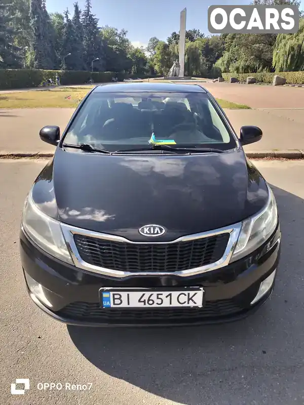 Седан Kia Rio 2012 1.4 л. Ручная / Механика обл. Полтавская, Полтава - Фото 1/17