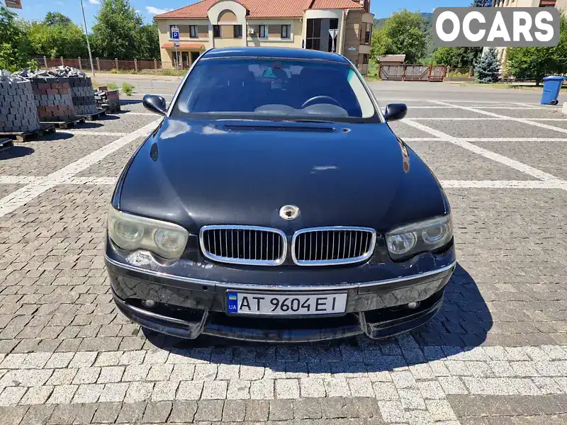 Седан BMW 7 Series 2003 6 л. Автомат обл. Закарпатська, Хуст - Фото 1/9