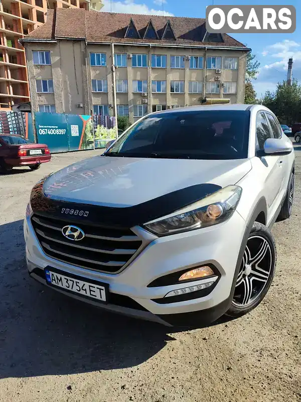 Внедорожник / Кроссовер Hyundai Tucson 2015 1.69 л. Автомат обл. Житомирская, Звягель - Фото 1/14