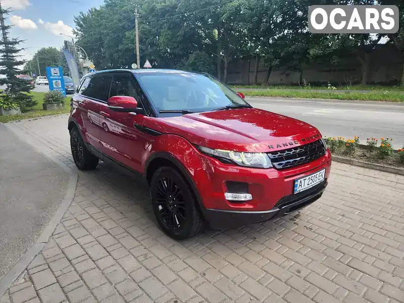 Внедорожник / Кроссовер Land Rover Range Rover Evoque 2012 2.18 л. Автомат обл. Ивано-Франковская, Яремче - Фото 1/21