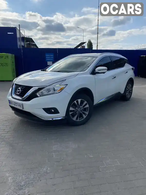 Внедорожник / Кроссовер Nissan Murano 2016 2.49 л. Вариатор обл. Хмельницкая, Шепетовка - Фото 1/21