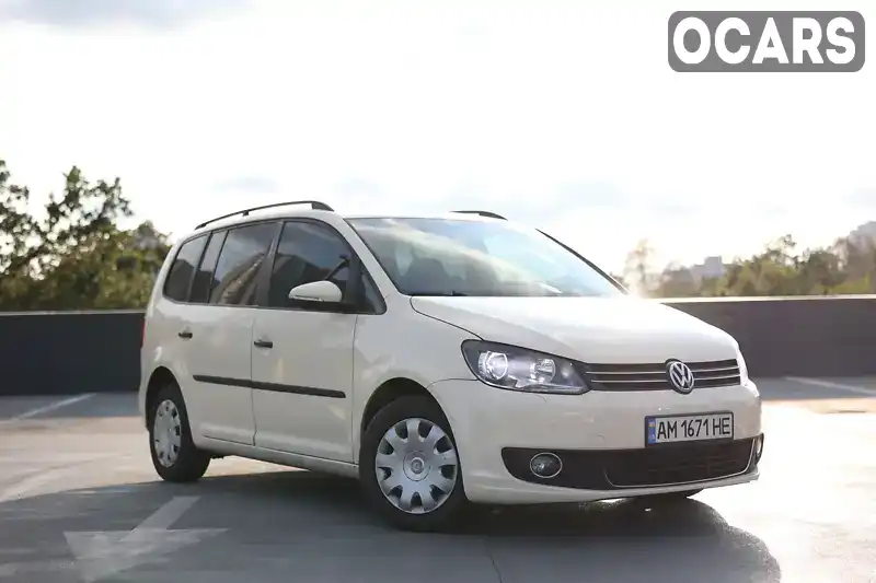 Мінівен Volkswagen Touran 2011 1.6 л. Автомат обл. Житомирська, Житомир - Фото 1/21