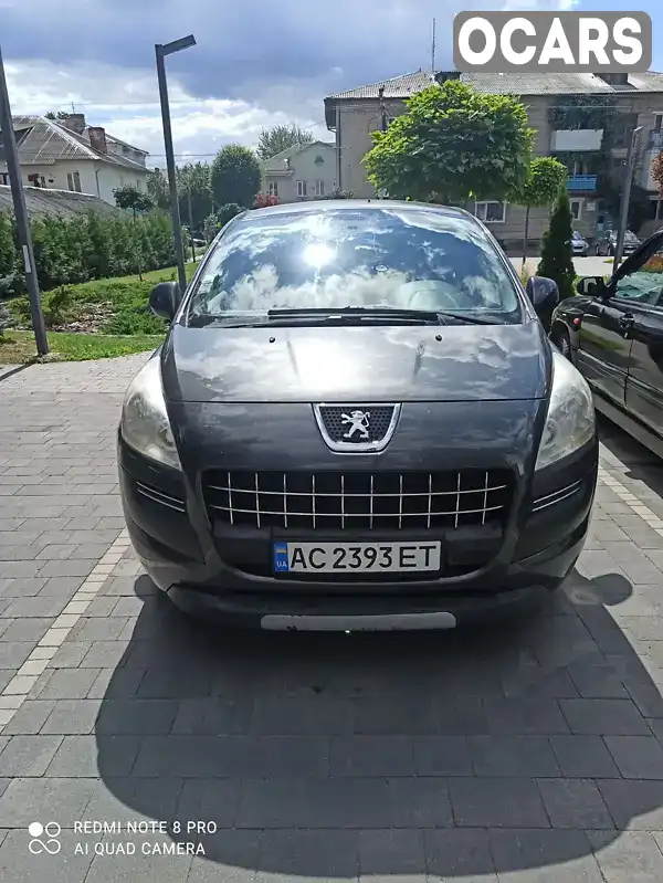 Внедорожник / Кроссовер Peugeot 3008 2010 1.56 л. Ручная / Механика обл. Волынская, Нововолынск - Фото 1/12