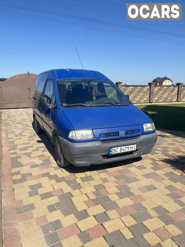 Мінівен Fiat Scudo 2002 1.9 л. Ручна / Механіка обл. Львівська, location.city.medenychi - Фото 1/17