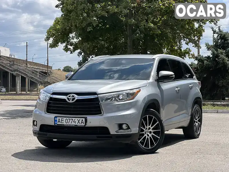 Внедорожник / Кроссовер Toyota Highlander 2014 3.46 л. Автомат обл. Днепропетровская, Днепр (Днепропетровск) - Фото 1/21