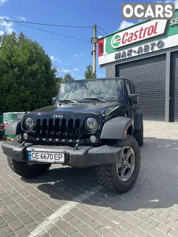 Внедорожник / Кроссовер Jeep Wrangler 2016 3.6 л. Автомат обл. Черновицкая, Черновцы - Фото 1/15