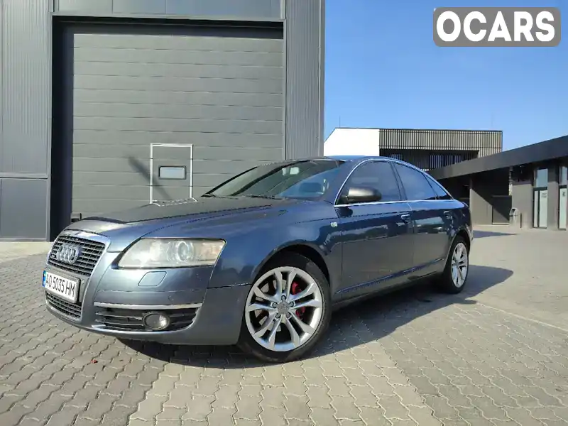 Седан Audi A6 2007 3 л. Автомат обл. Закарпатська, Ужгород - Фото 1/10