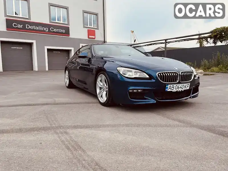 Купе BMW 6 Series 2016 2.98 л. Автомат обл. Вінницька, Вінниця - Фото 1/21