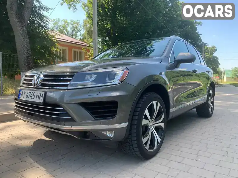 Позашляховик / Кросовер Volkswagen Touareg 2016 3.6 л. Автомат обл. Хмельницька, Городок - Фото 1/18