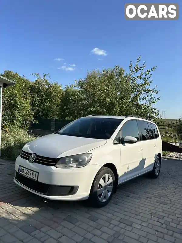 Мінівен Volkswagen Touran 2013 1.6 л. Автомат обл. Тернопільська, Тернопіль - Фото 1/21