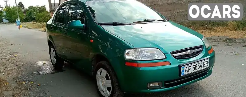 Седан Chevrolet Aveo 2005 1.5 л. Ручна / Механіка обл. Запорізька, Запоріжжя - Фото 1/12