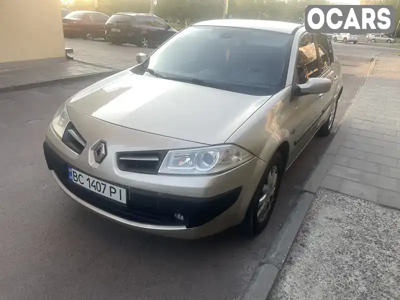 Седан Renault Megane 2007 1.6 л. Ручна / Механіка обл. Львівська, Львів - Фото 1/10