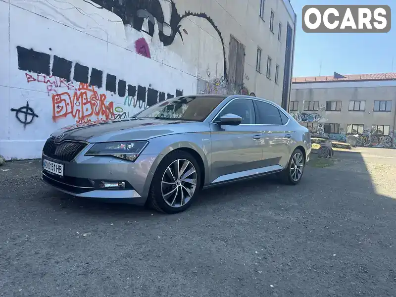 Ліфтбек Skoda Superb 2018 1.97 л. Автомат обл. Закарпатська, Ужгород - Фото 1/21