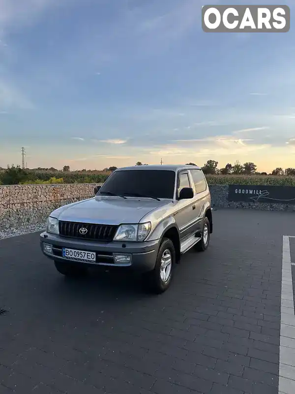 Внедорожник / Кроссовер Toyota Land Cruiser Prado 2001 3 л. Ручная / Механика обл. Закарпатская, Мукачево - Фото 1/19