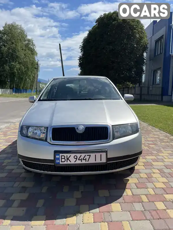 Хэтчбек Skoda Fabia 2001 1.4 л. Ручная / Механика обл. Ровенская, Дубровица - Фото 1/12