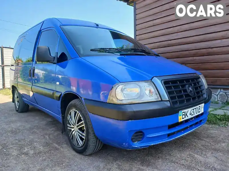 Седан Fiat Scudo 2005 2 л. Ручная / Механика обл. Ровенская, Сарны - Фото 1/21