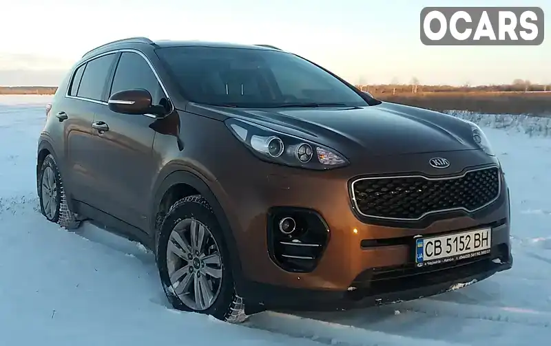 Позашляховик / Кросовер Kia Sportage 2016 2 л. Автомат обл. Чернігівська, Чернігів - Фото 1/6