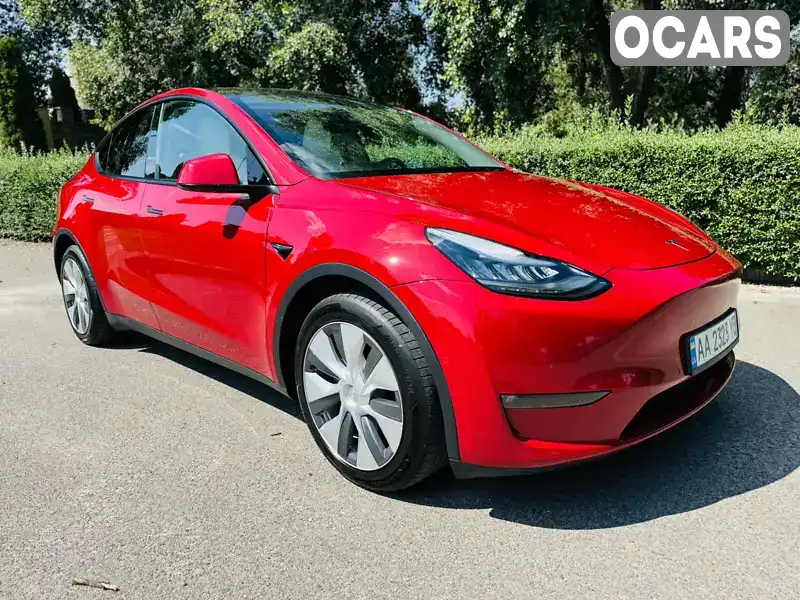 Внедорожник / Кроссовер Tesla Model Y 2022 null_content л. Автомат обл. Киевская, Киев - Фото 1/21