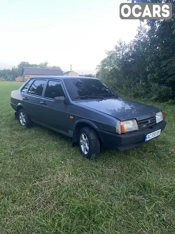 Седан ВАЗ / Lada 21099 2008 1.6 л. Ручная / Механика обл. Волынская, Владимир-Волынский - Фото 1/16