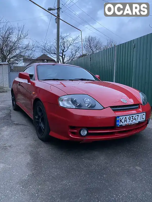 Купе Hyundai Tiburon 2003 2 л. Ручна / Механіка обл. Одеська, Одеса - Фото 1/15