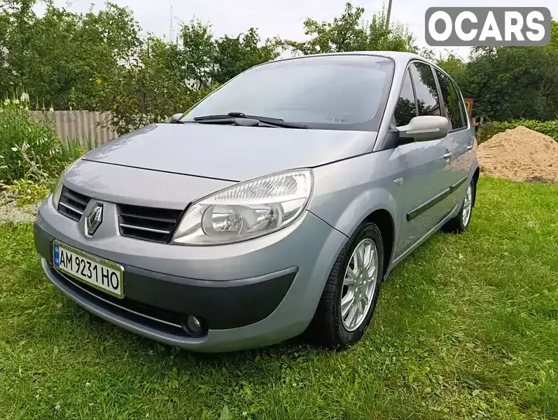 Минивэн Renault Scenic 2005 1.6 л. Ручная / Механика обл. Житомирская, Житомир - Фото 1/21