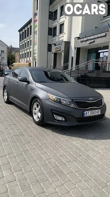 Седан Kia Optima 2015 2.36 л. Автомат обл. Ивано-Франковская, Коломыя - Фото 1/12