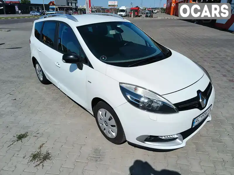 Минивэн Renault Grand Scenic 2014 1.46 л. Ручная / Механика обл. Волынская, Луцк - Фото 1/8