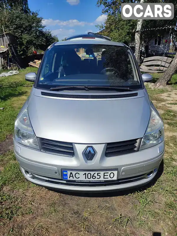 Минивэн Renault Espace 2009 2 л. Автомат обл. Волынская, Любешов - Фото 1/21