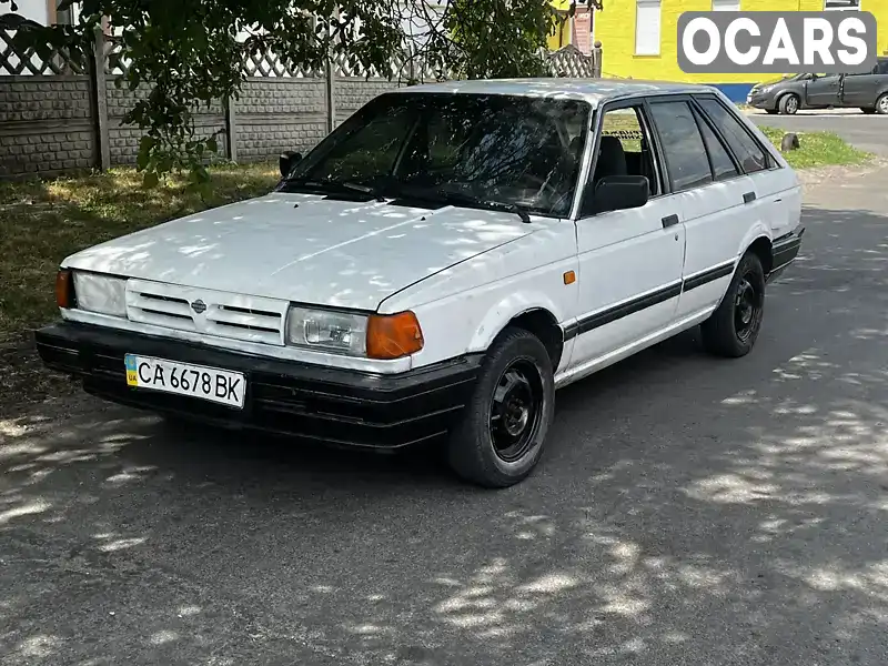 Универсал Nissan Sunny 1989 1.6 л. обл. Черкасская, Золотоноша - Фото 1/8