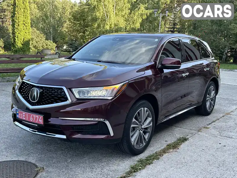 Внедорожник / Кроссовер Acura MDX 2018 3.5 л. Автомат обл. Хмельницкая, Нетешин - Фото 1/21