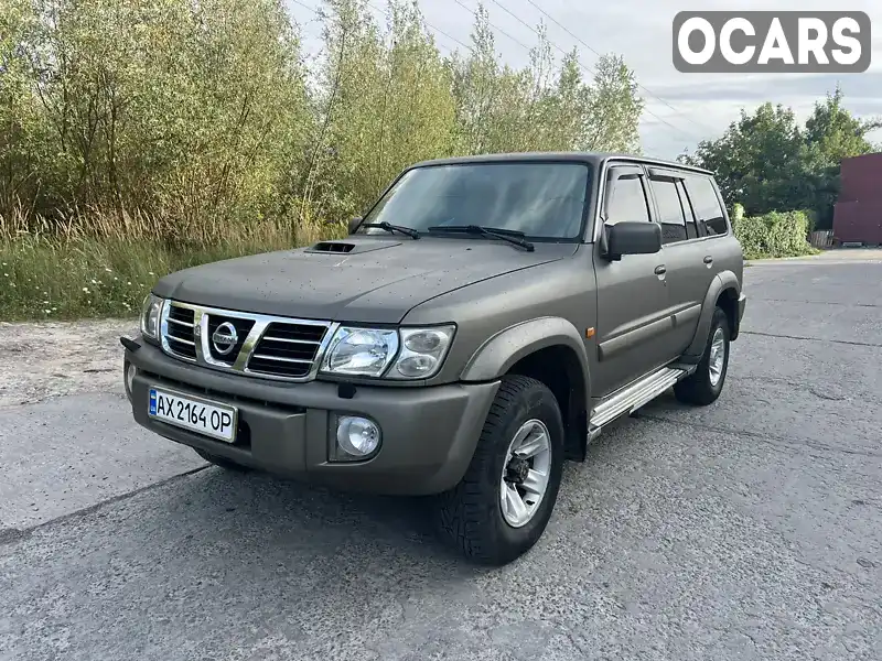 Позашляховик / Кросовер Nissan Patrol 2003 2.99 л. Автомат обл. Харківська, Чугуїв - Фото 1/21