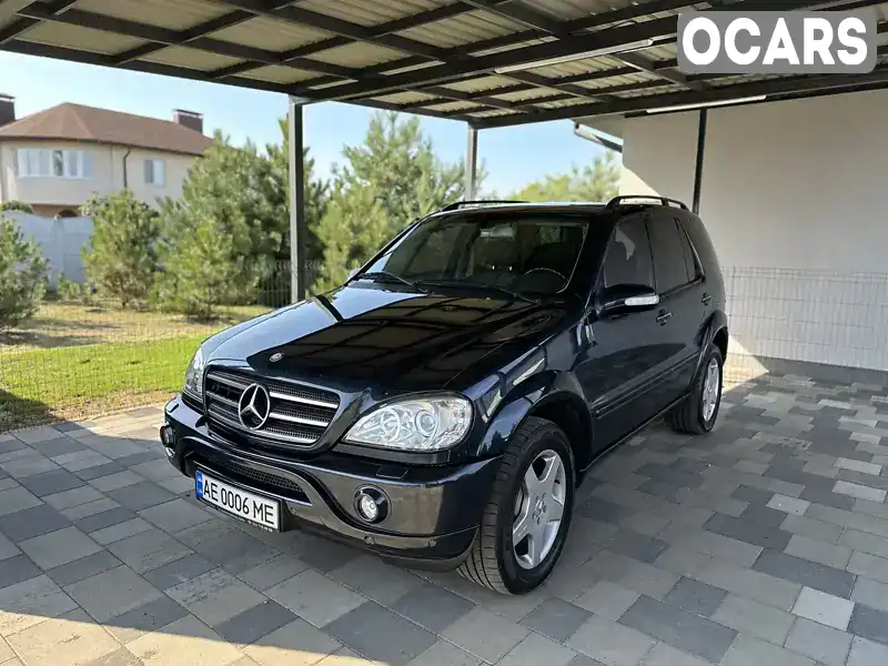 Позашляховик / Кросовер Mercedes-Benz M-Class 2002 5 л. Автомат обл. Дніпропетровська, Дніпро (Дніпропетровськ) - Фото 1/21