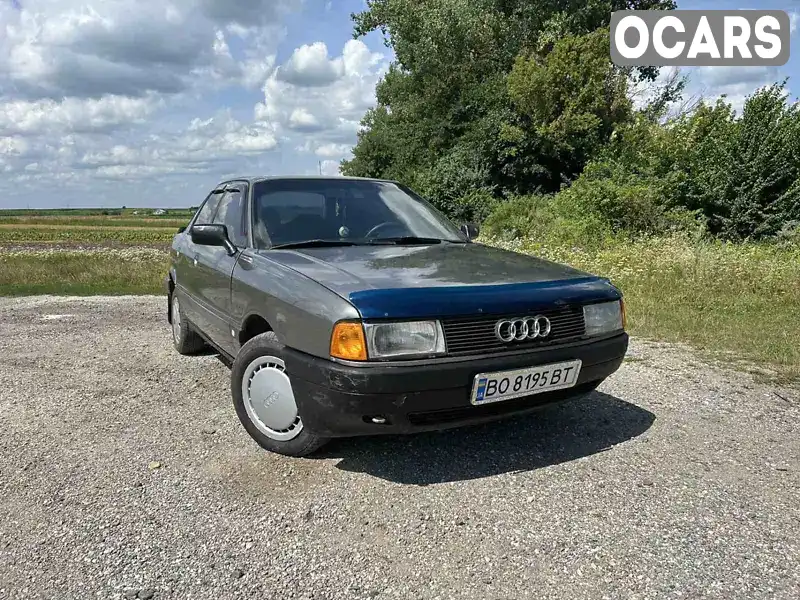 Седан Audi 80 1989 null_content л. Ручная / Механика обл. Тернопольская, Тернополь - Фото 1/16