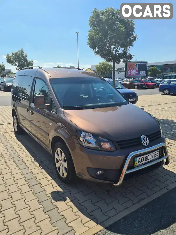 Мінівен Volkswagen Caddy 2014 1.97 л. Ручна / Механіка обл. Закарпатська, location.city.nyzhni_vorota - Фото 1/21