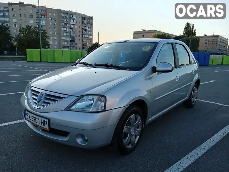 Седан Dacia Logan 2007 1.6 л. Ручная / Механика обл. Хмельницкая, Каменец-Подольский - Фото 1/14