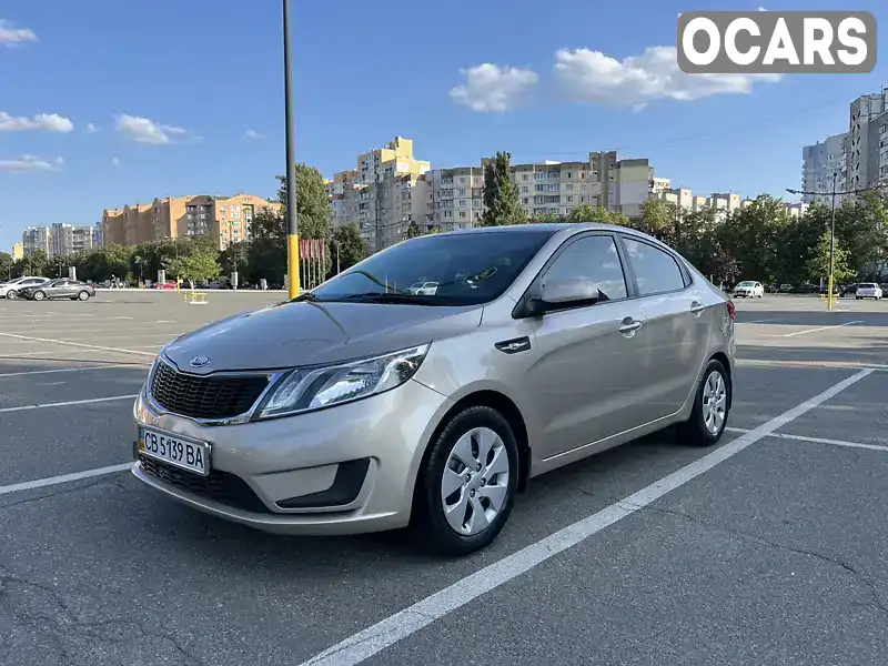 Седан Kia Rio 2013 1.4 л. Ручная / Механика обл. Киевская, Бровары - Фото 1/21