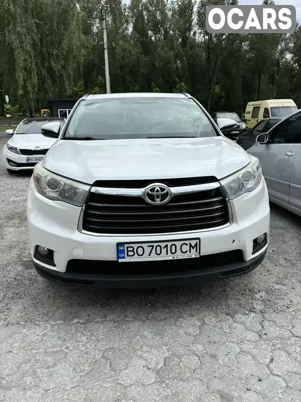 Внедорожник / Кроссовер Toyota Highlander 2015 3.55 л. Автомат обл. Тернопольская, Тернополь - Фото 1/12