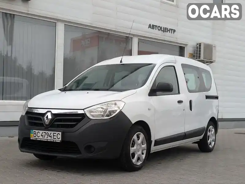 Мінівен Renault Dokker 2013 1.5 л. Ручна / Механіка обл. Львівська, Дрогобич - Фото 1/21