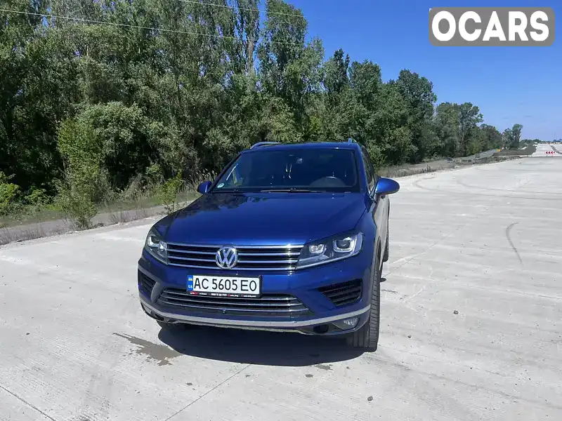 Внедорожник / Кроссовер Volkswagen Touareg 2016 2.97 л. Автомат обл. Харьковская, Харьков - Фото 1/17