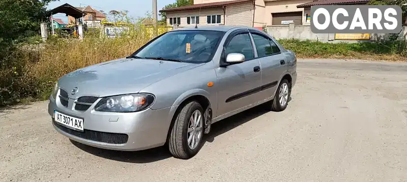 Седан Nissan Almera 2003 1.5 л. Ручна / Механіка обл. Івано-Франківська, Івано-Франківськ - Фото 1/11