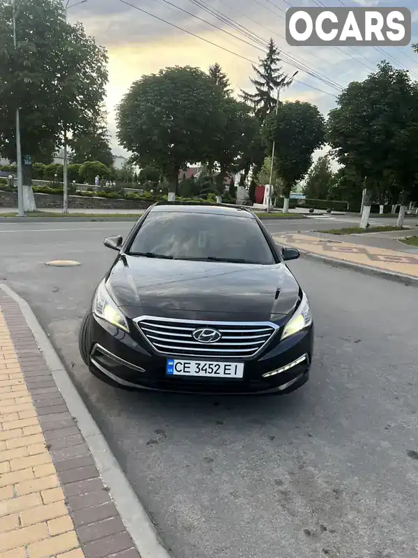 Седан Hyundai Sonata 2015 2.36 л. Автомат обл. Чернівецька, Новодністровськ - Фото 1/13