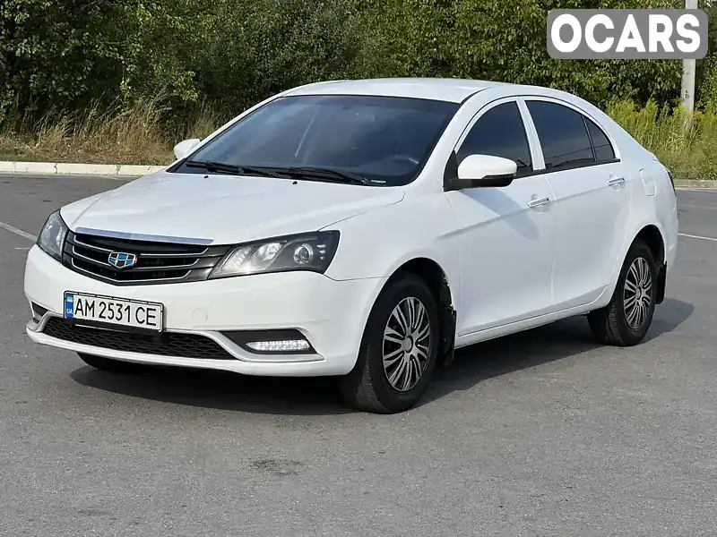 Седан Geely Emgrand 7 (EC7) 2017 1.5 л. Ручная / Механика обл. Житомирская, Житомир - Фото 1/21