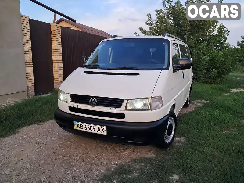 Минивэн Volkswagen Transporter 2003 2.5 л. Ручная / Механика обл. Винницкая, Могилев-Подольский - Фото 1/21