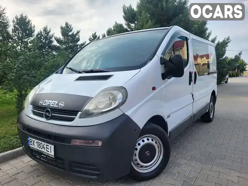 Минивэн Opel Vivaro 2003 1.87 л. Ручная / Механика обл. Хмельницкая, Хмельницкий - Фото 1/21